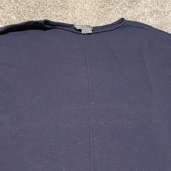 Vince Navy Lightweight Long Sleeve Pullover Sweater Size Medium - Picture 2 of 9